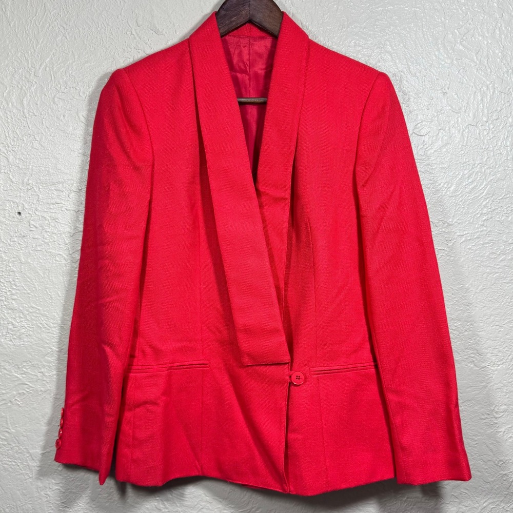 Vintage Red Blazer